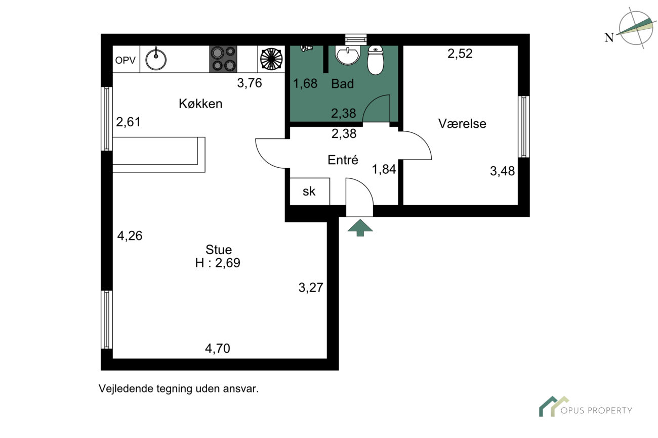 Rugårdsvej 64, 1 th, 5000 Odense