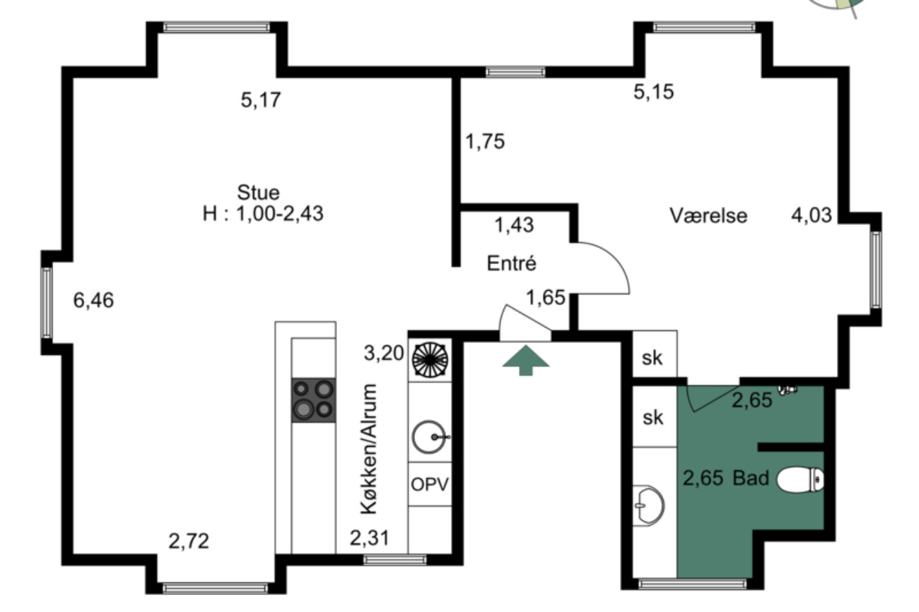 Rugårdsvej 64, 2. sal 5000 Odense